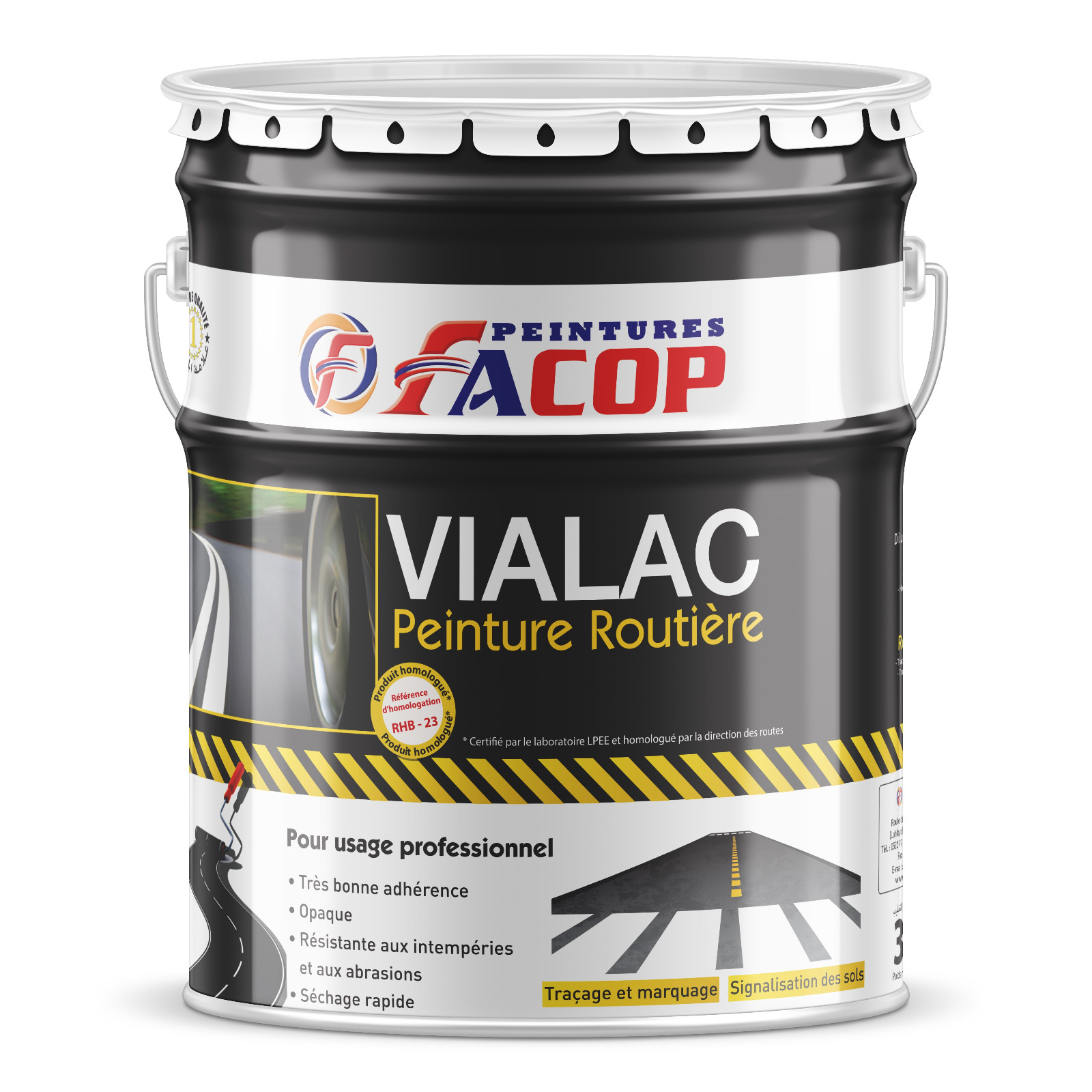 Peinture routière durable | isoloc service